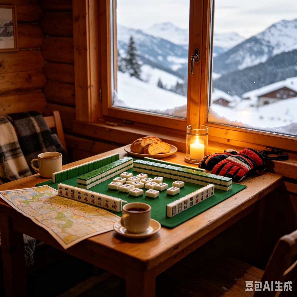 bamboo mahjong set