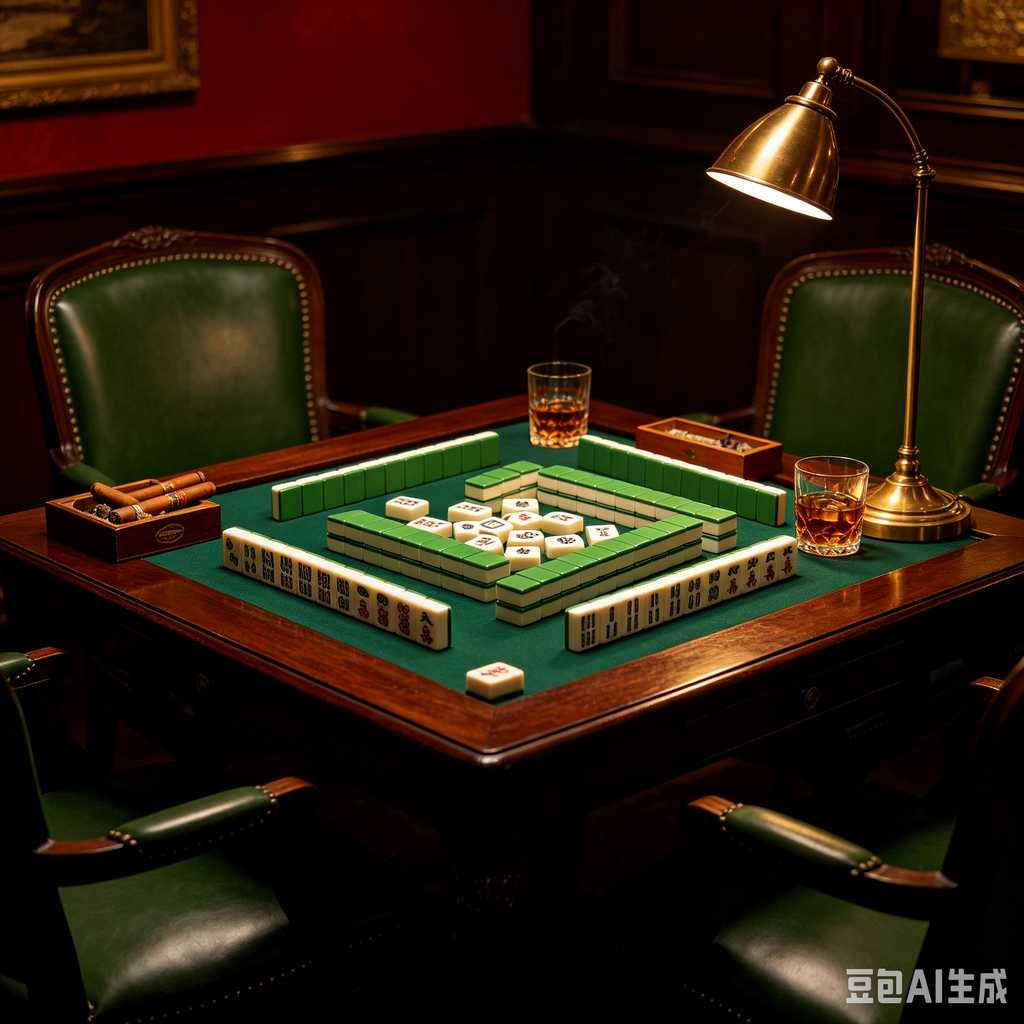 mahjong set with storage case