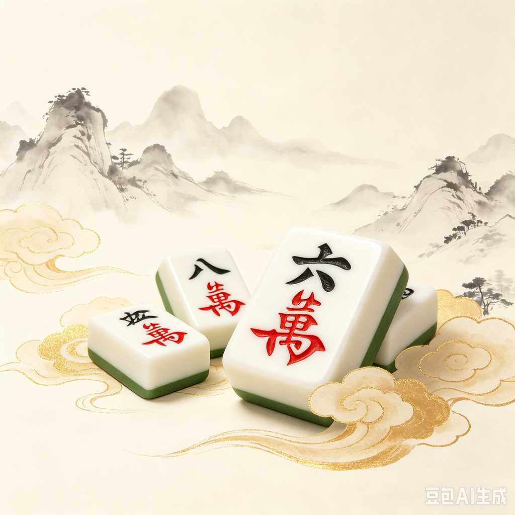 premium mahjong accessory set