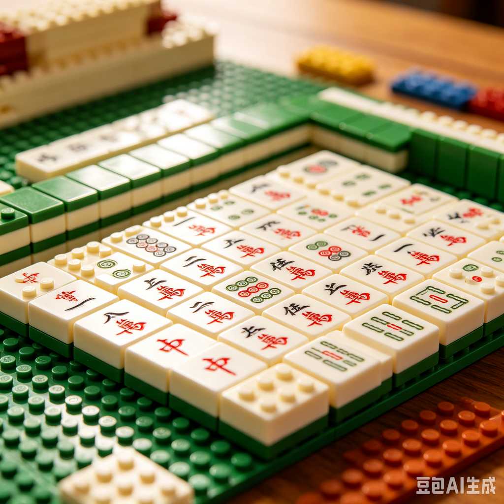 hotel room mahjong set