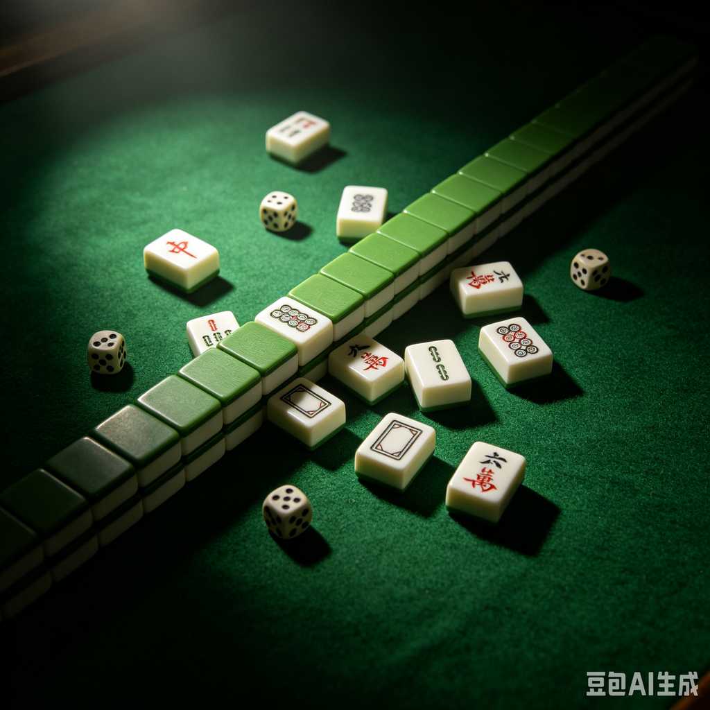 colorful mini mahjong tiles