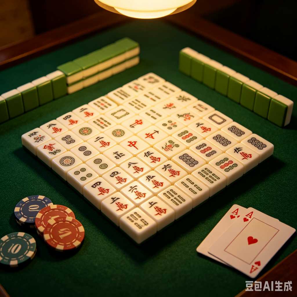 small mahjong mat portable